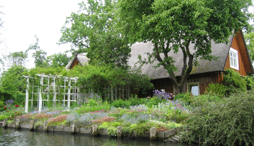 Ein Haus im Spreewald